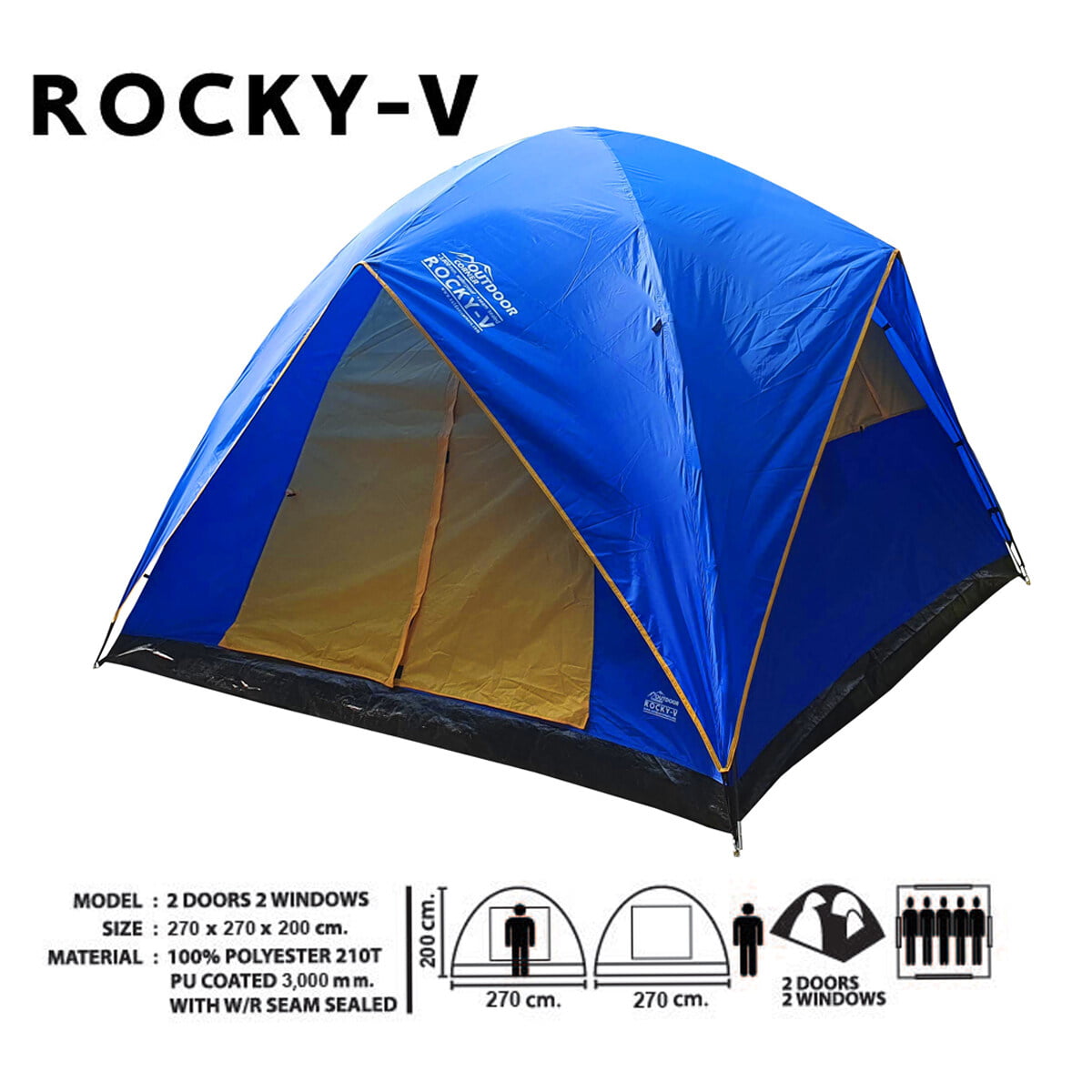Tent Rocky V