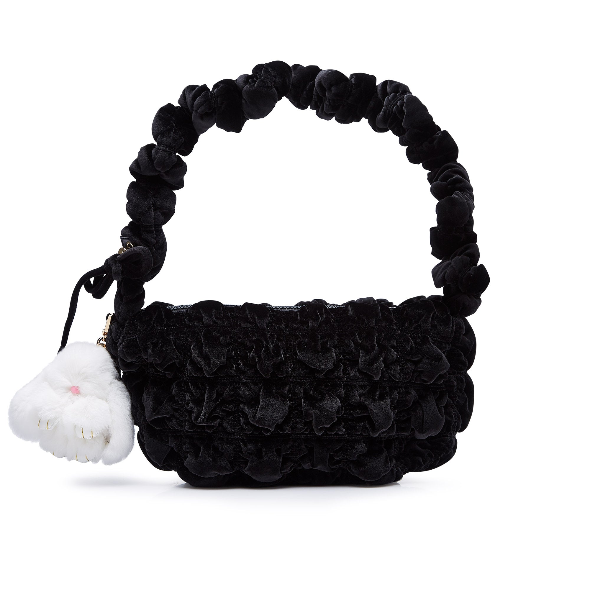 Jelly Bunny Cole Velvet Shoulder Bag