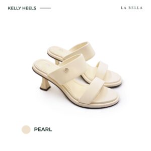 La bella kelly heels pearl