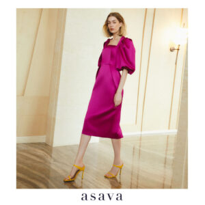 Tulip sleeves dress