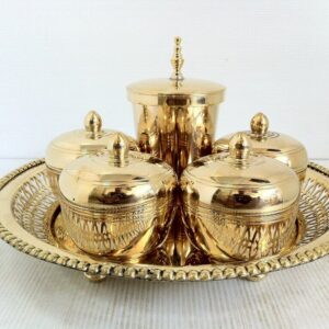 ชุดทองเหลืองถาดซี่ 10 นิ้ว