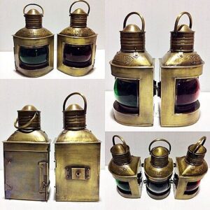 ตะเกียงทองเหลืองติดผนัง